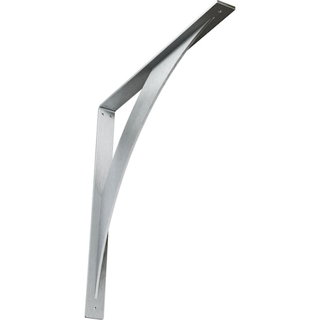 Ekena Millwork Legacy Steel Bracket, Unfinished 2"W x 24"D x 24"H BKTM02X24X24LECRS